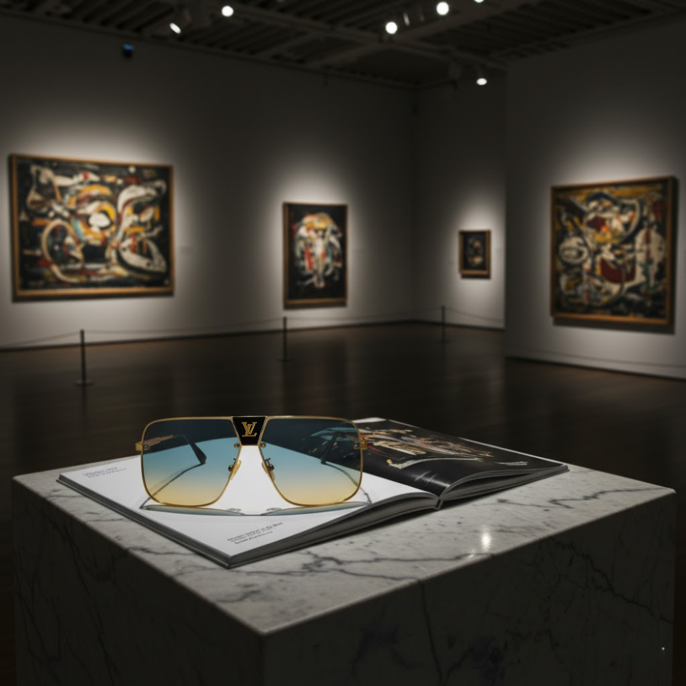 Gafas Louis Vuitton Studded Square